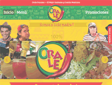 Tablet Screenshot of oralepanama.com